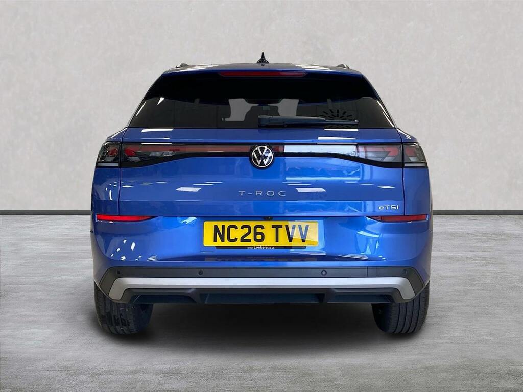 Volkswagen T-Roc 1.5 Etsi Mhev Life Suv Hybrid Dsg Euro NC26TVV Blue #4