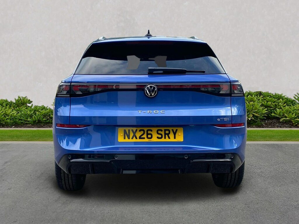 Volkswagen T-Roc 1.5 Etsi Mhev R-line Suv Hybrid Dsg Eur Blue #4