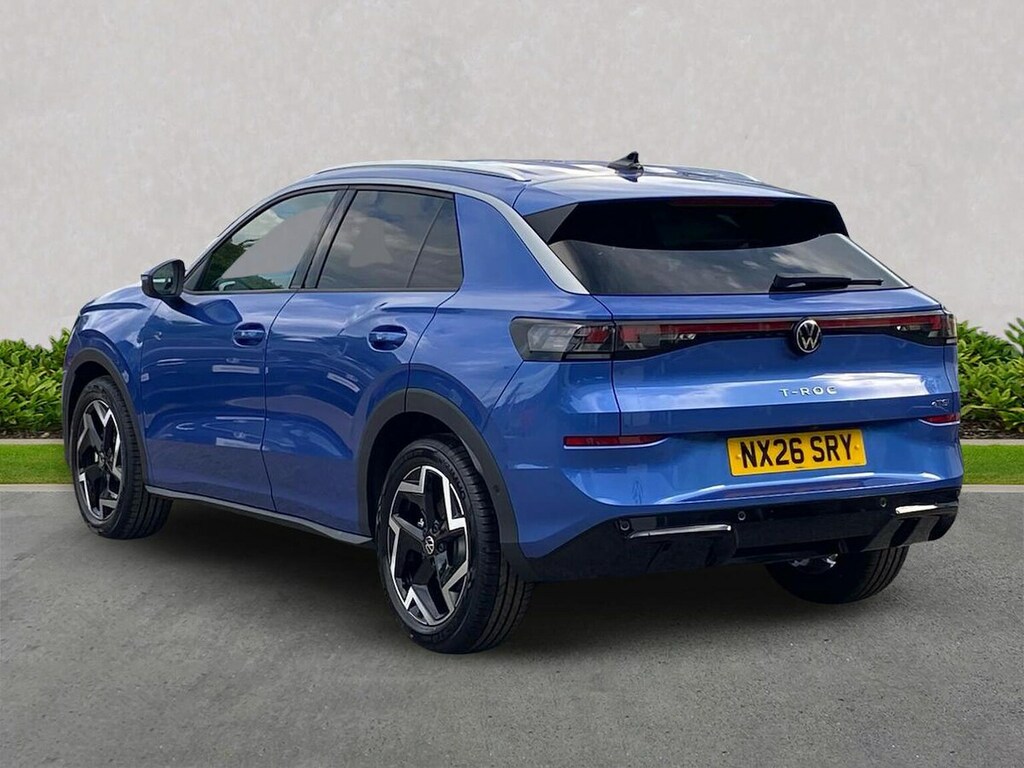 Volkswagen T-Roc 1.5 Etsi Mhev R-line Suv Hybrid Dsg Eur Blue #2