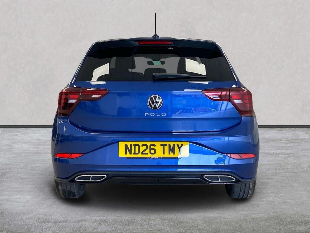 Volkswagen Polo 1.0 Tsi 115 R-line Dsg ND26TMY Blue #4