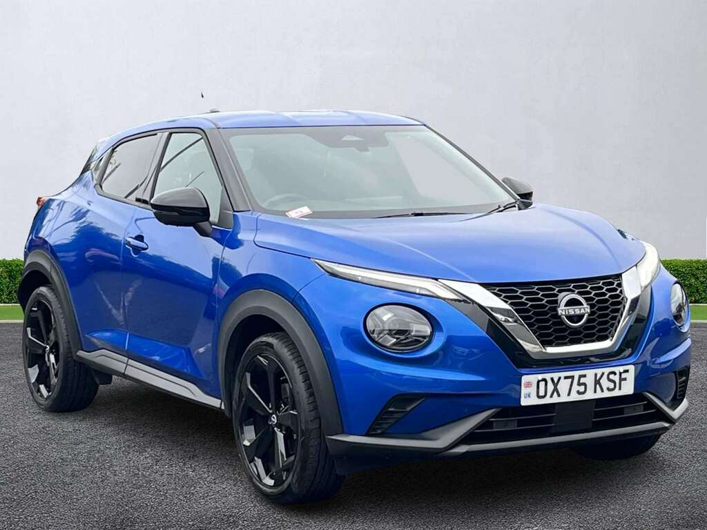 Nissan Juke 1.0 Dig-t Tekna Dct Blue