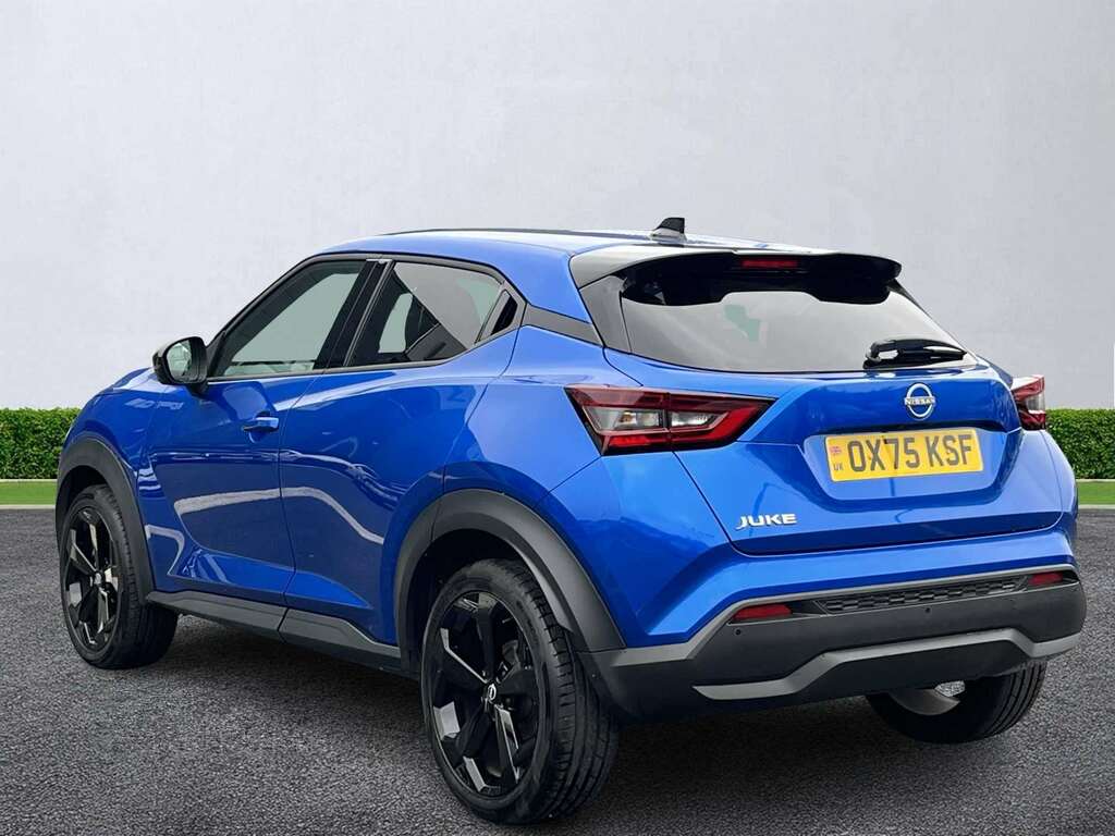 Nissan Juke 1.0 Dig-t Tekna Dct Blue #2