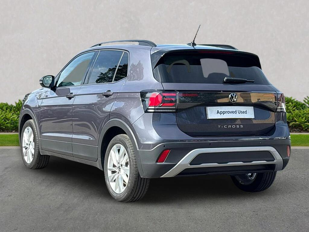 Volkswagen T-Cross 1.0 Tsi Match Suv Dsg Euro 6 Ss 115 GL75PHJ Grey #2