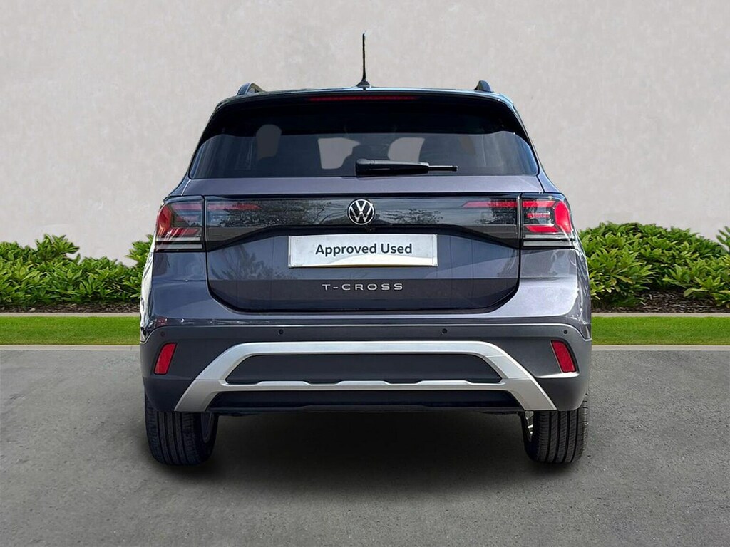 Volkswagen T-Cross 1.0 Tsi Match Suv Dsg Euro 6 Ss 115 GL75PHJ Grey #4