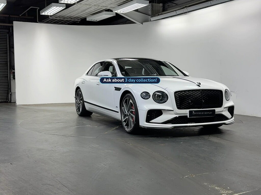 Bentley Flying Spur 4.0 V8 Ultra-performance 25.9Kwh Speed Saloon White
