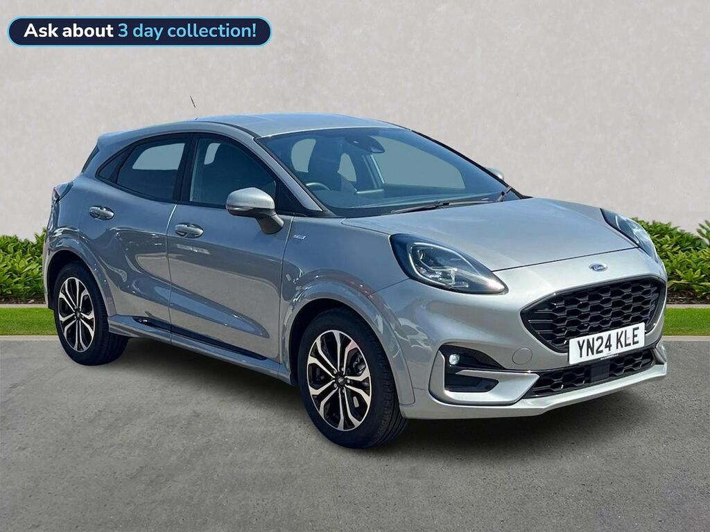 Ford Puma 1.0T Ecoboost Mhev St-line Suv Hybrid M Silver