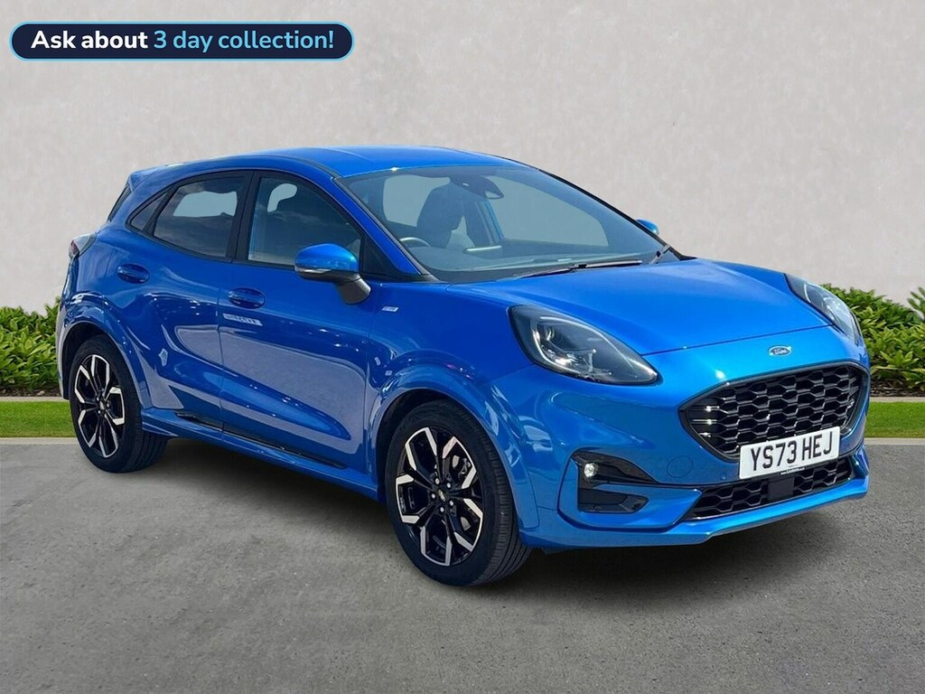 Ford Puma 1.0T Ecoboost Mhev St-line X Suv Hybrid Blue