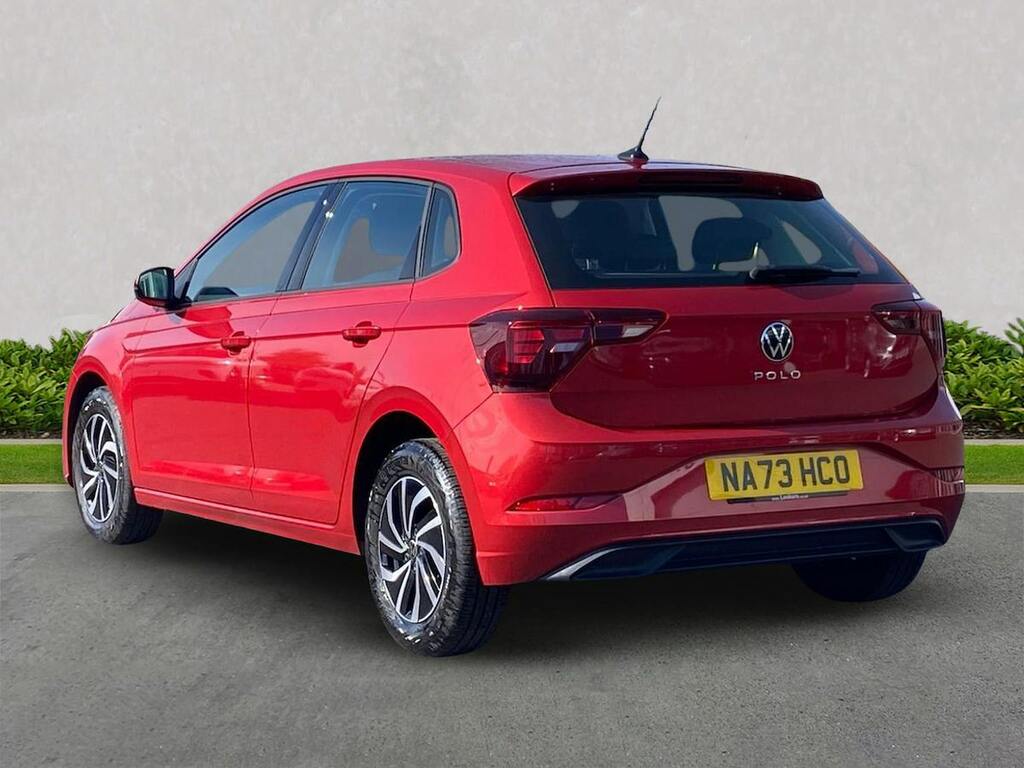 Volkswagen Polo 1.0 Tsi Life Hatchback Dsg Euro 6 Ss Red #2