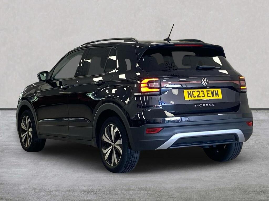 Volkswagen T-Cross 1.0 Tsi Black Edition Suv Euro 6 NC23EWM Black #2