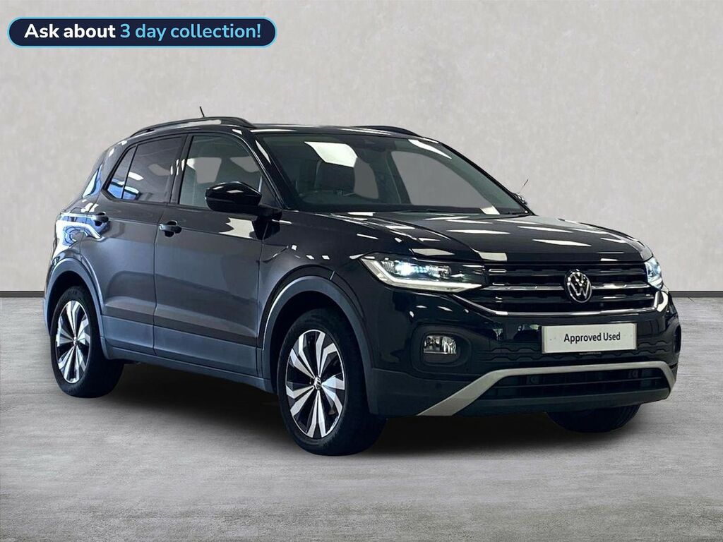 Volkswagen T-Cross 1.0 Tsi Black Edition Suv Euro 6 NC23EWM Black
