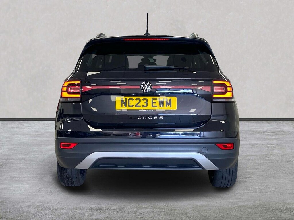 Volkswagen T-Cross 1.0 Tsi Black Edition Suv Euro 6 NC23EWM Black #4