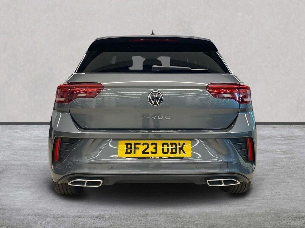 Volkswagen T-Roc 1.5 Tsi R-line Suv Dsg Euro 6 Ss 15 Grey #4