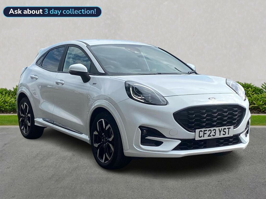 Ford Puma 1.0T Ecoboost Mhev St-line X Suv Hybrid White