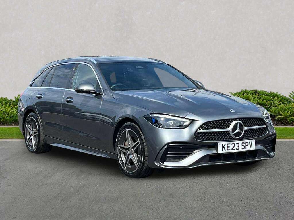Mercedes-Benz C Class C300e Amg Line Premium Plus 9G-tronic Grey