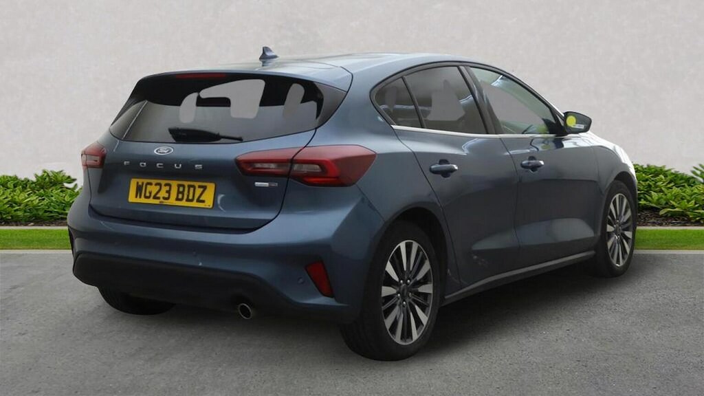 Ford Focus 1.0 Ecoboost Hybrid Mhev 155 Titanium X Ed Blue #4