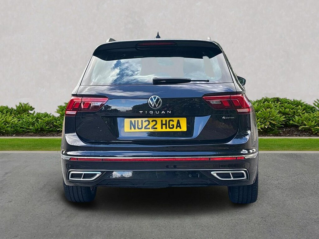 Volkswagen Tiguan 2.0 Tdi R-line Suv Dsg 4Motion Euro 6 Black #4