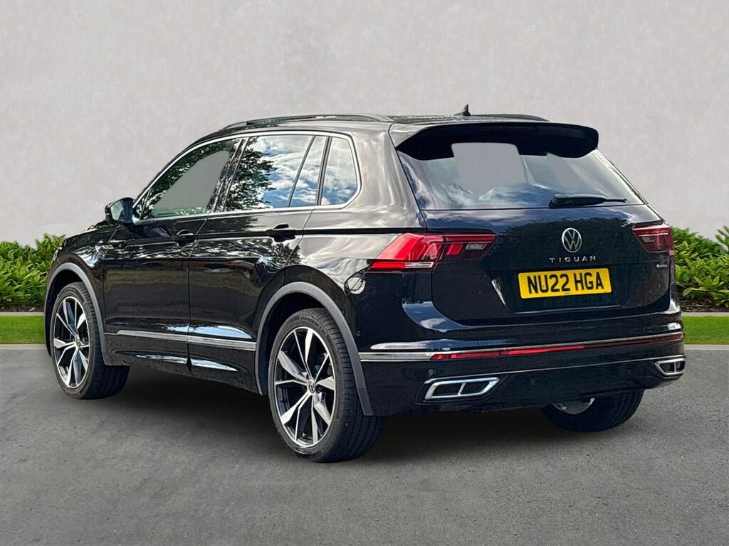 Volkswagen Tiguan 2.0 Tdi R-line Suv Dsg 4Motion Euro 6 Black #2