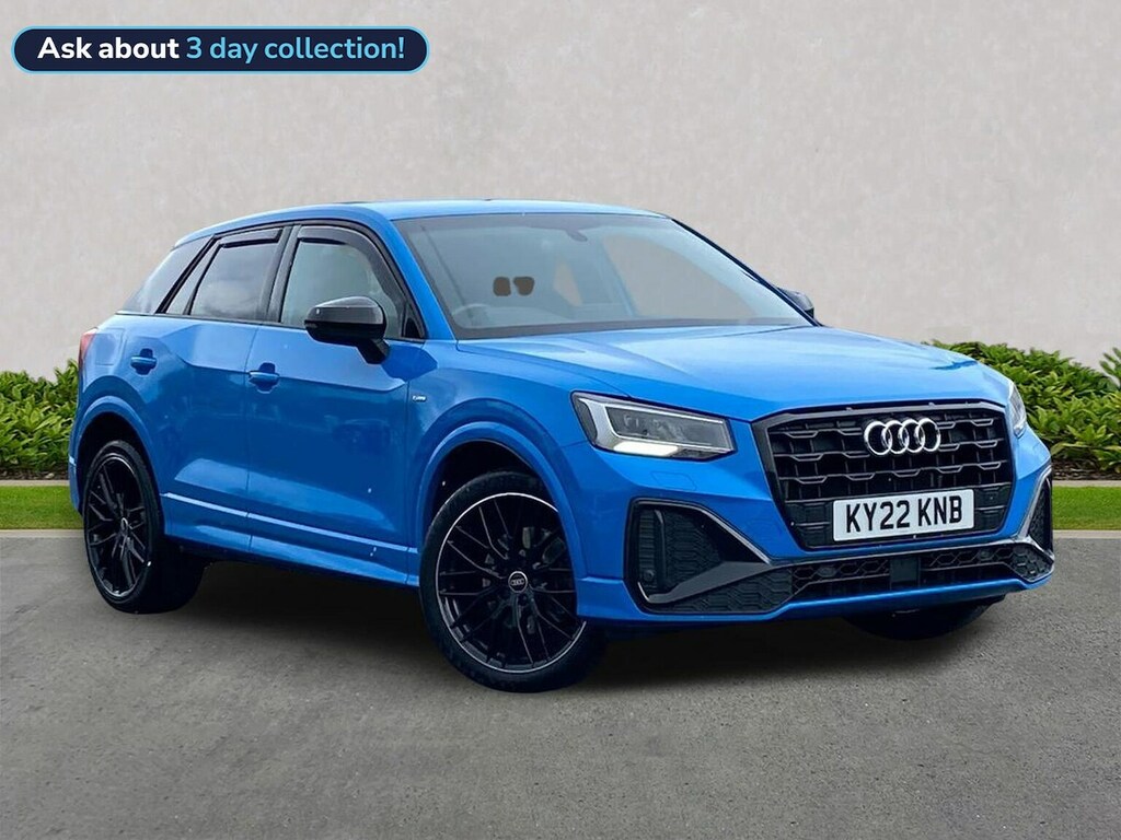 Audi Q2 35 Tfsi Black Edition S Tronic Blue