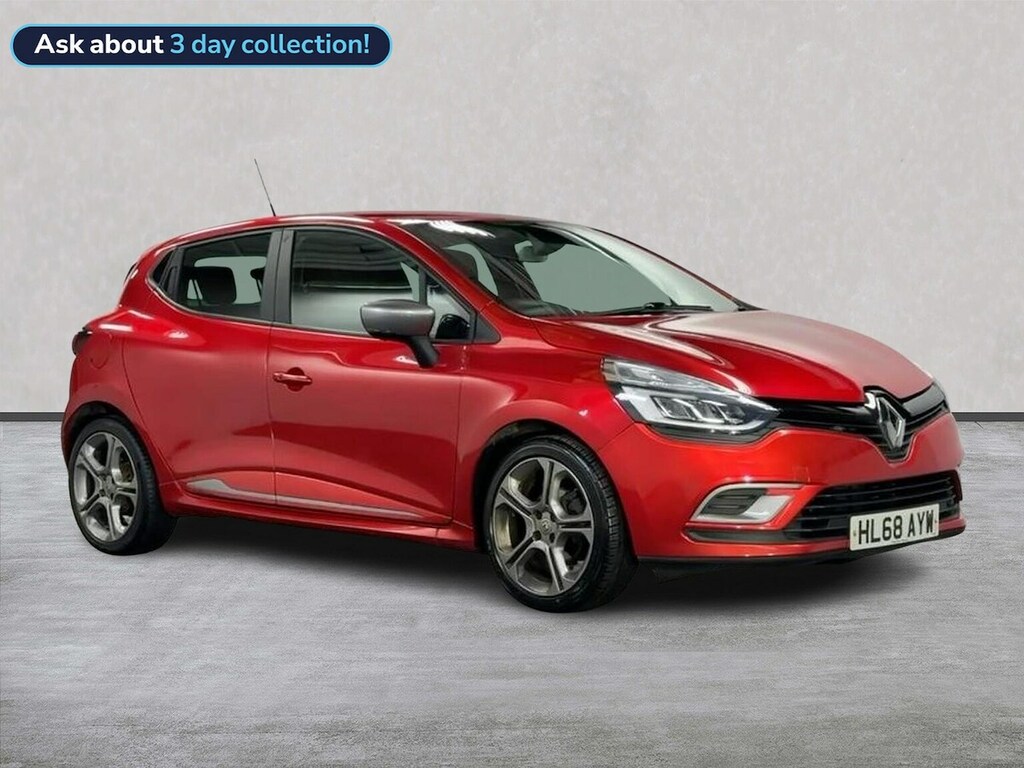 Renault Clio 0.9 Tce Gt Line Hatchback Euro 6 Red