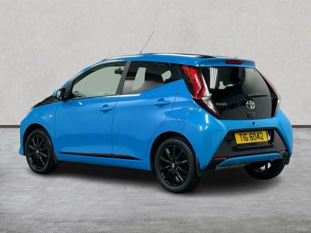 Toyota Aygo 1.0 Vvt-i X-press Hatchback Euro TIG6042 Blue #2
