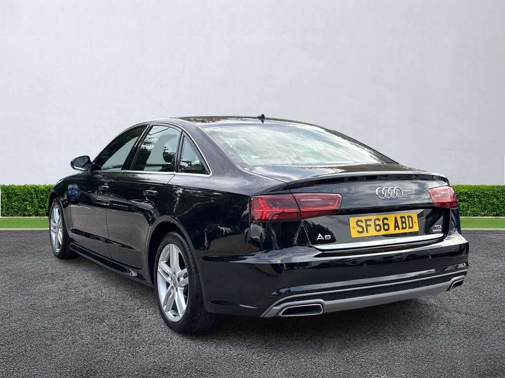 Audi A6 Saloon 2.0 Tdi Quattro S Line S Tronic Black #2