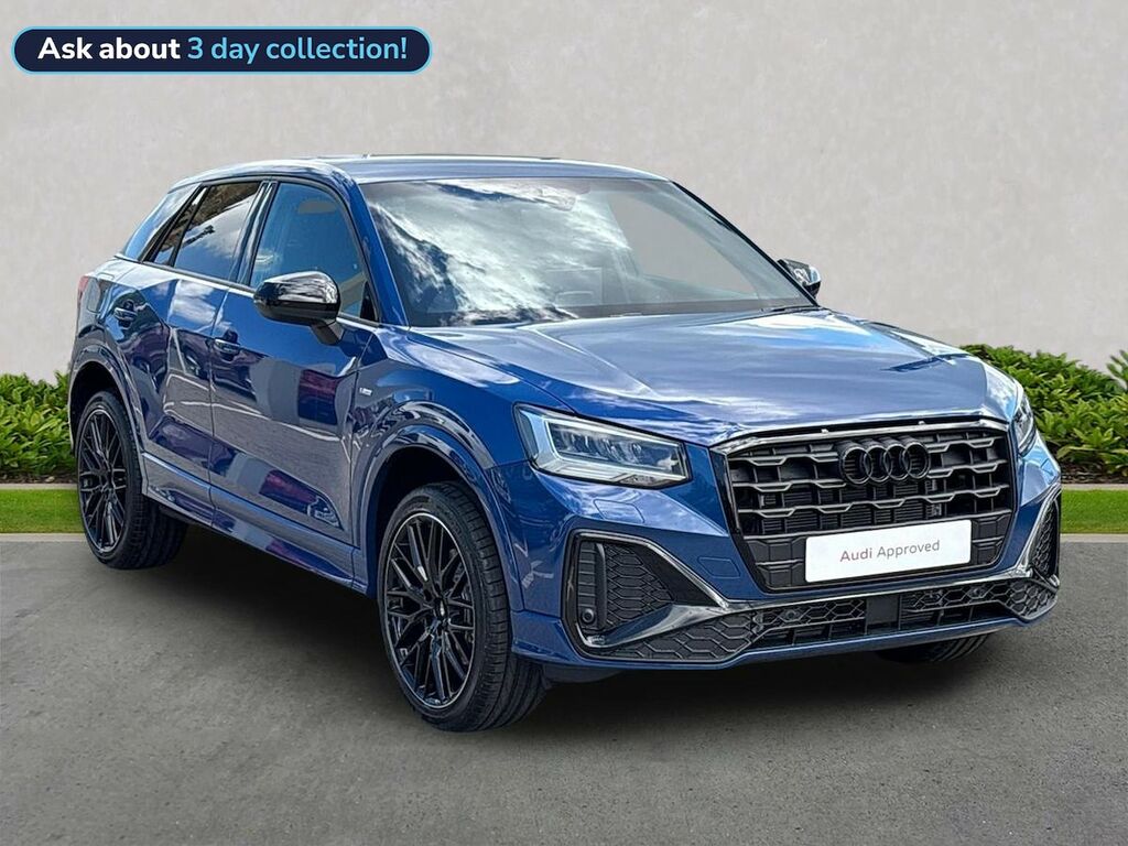 Audi Q2 35 Tfsi Black Edition S Tronic Tech Blue