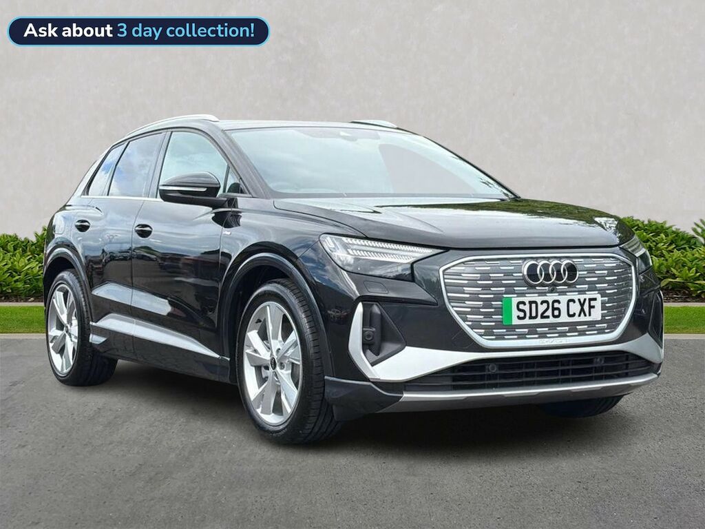 Audi Q4 E Tron 210Kw 45 Quattro 82Kwh S Line Leather Black
