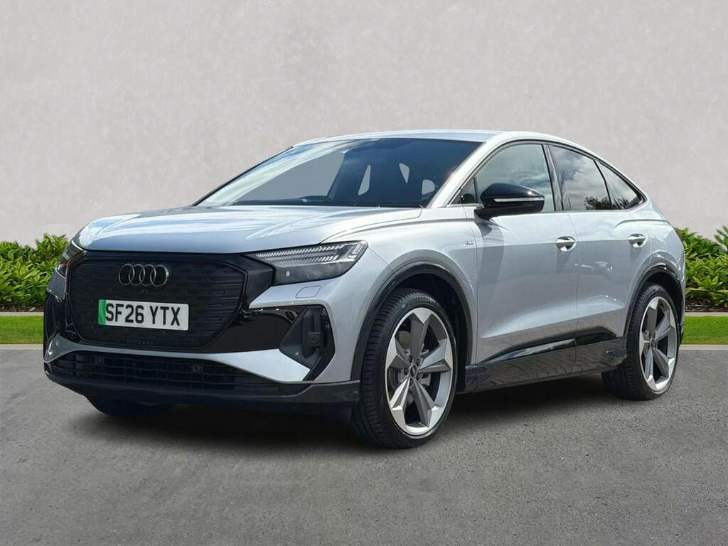 Audi Q4 E Tron Audi Q4 E-tron Estate 210Kw 45 82Kwh S Line Au Silver #20