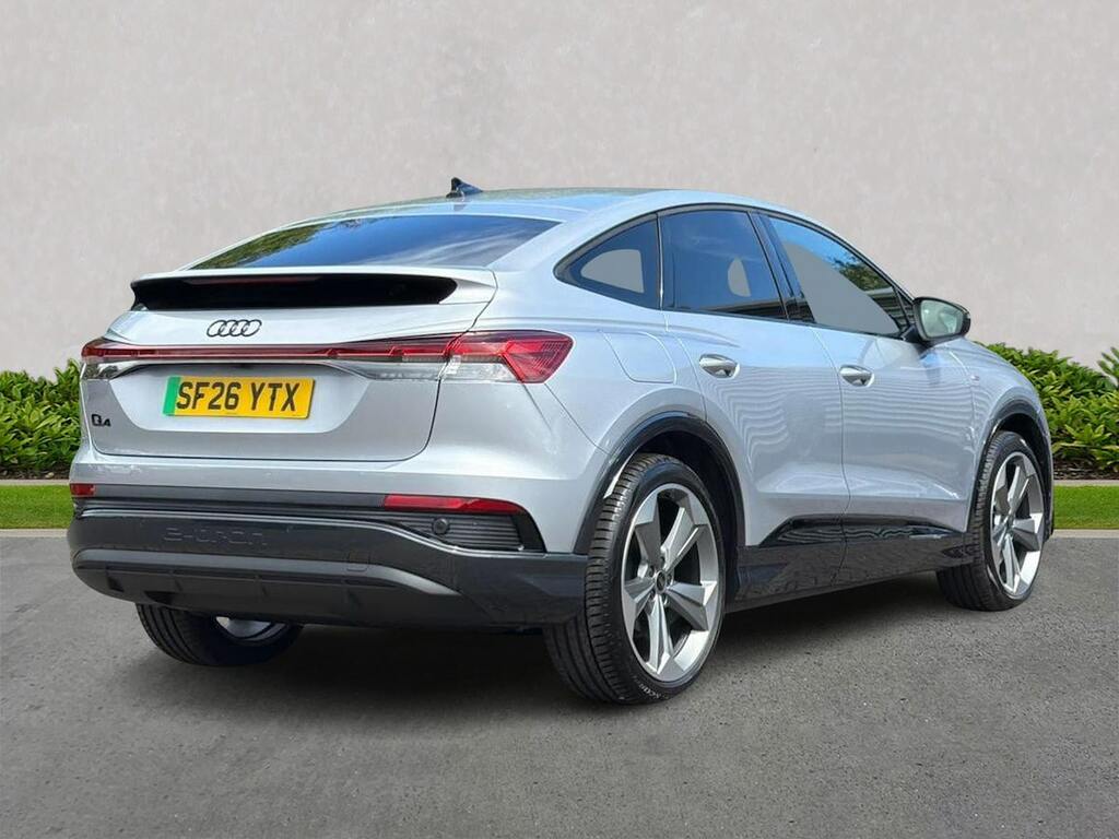 Audi Q4 E Tron Audi Q4 E-tron Estate 210Kw 45 82Kwh S Line Au Silver #18