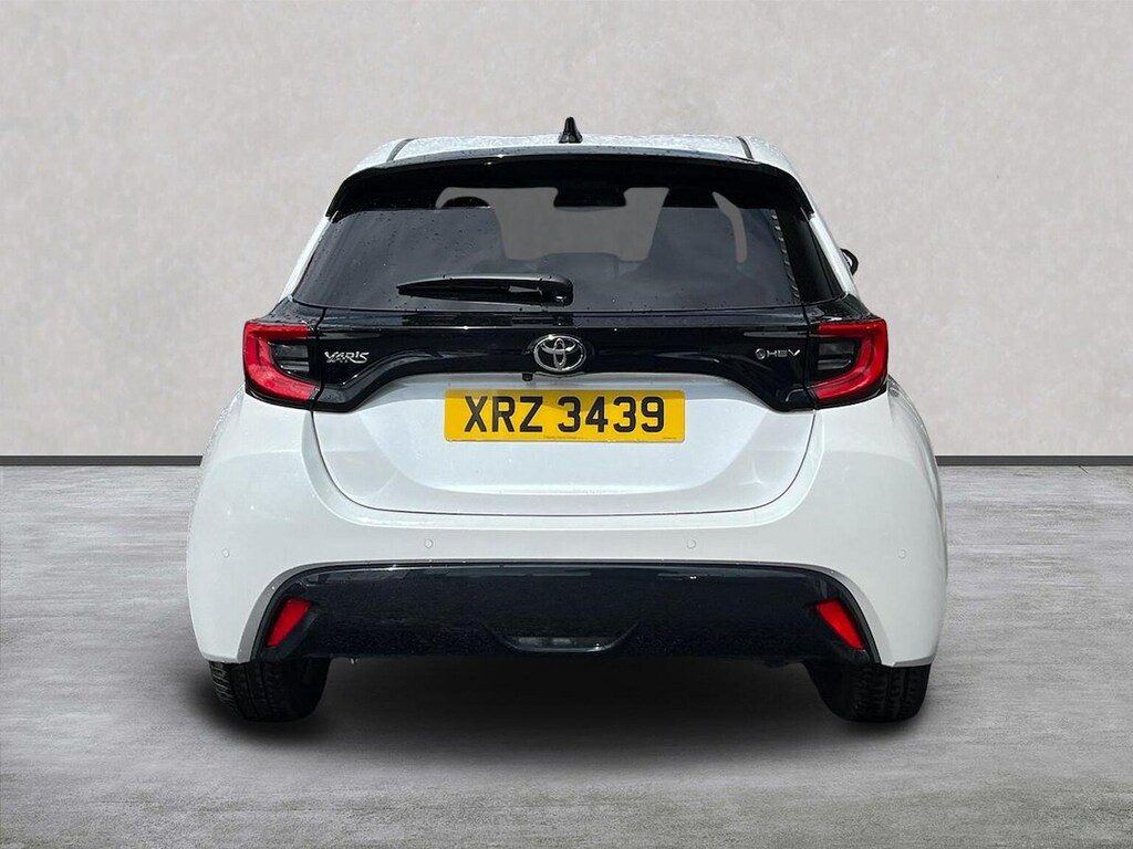 Toyota Yaris 1.5 Vvt-h Excel Hatchback Hybrid E-cvt White #4