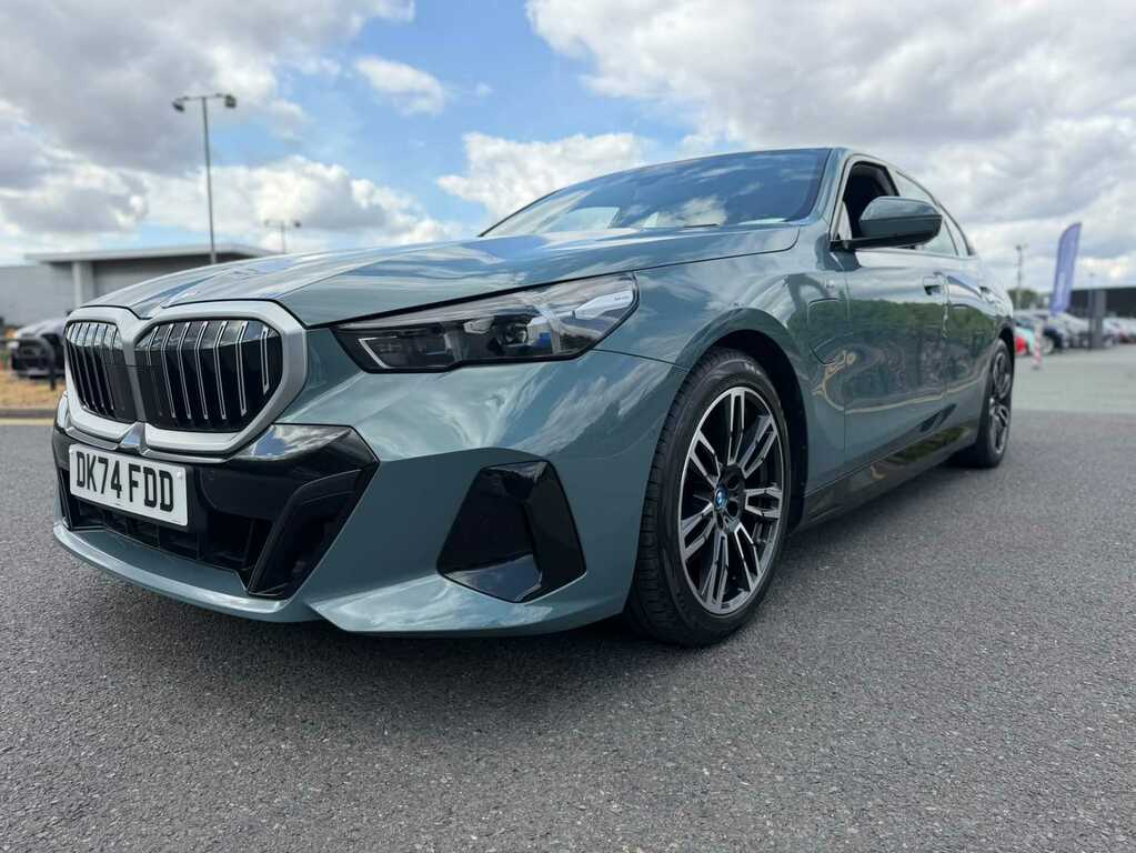 BMW 5 Series 520I M Sport Pro Saloon Green #44