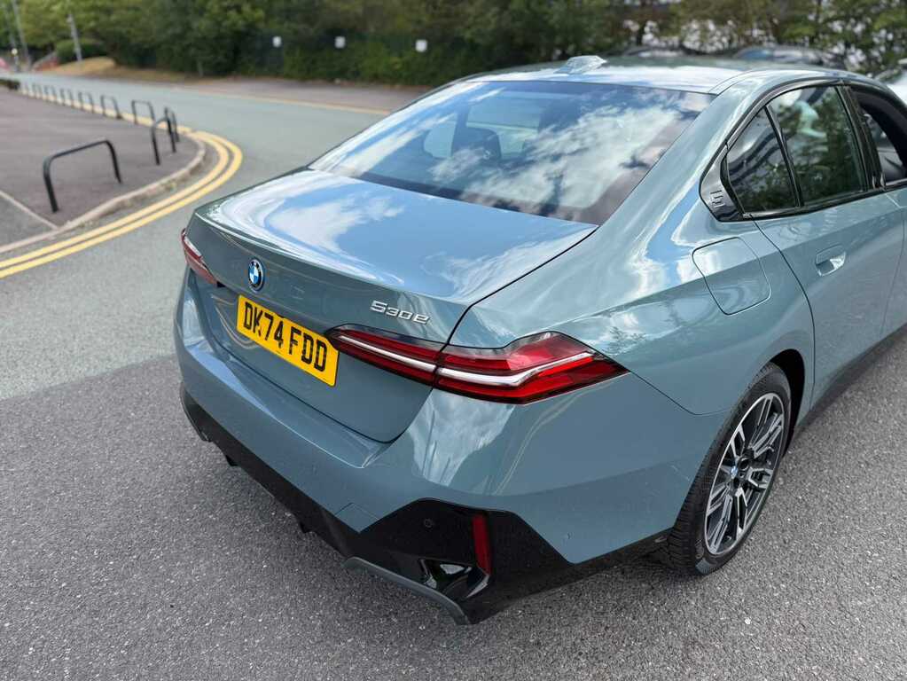 BMW 5 Series 520I M Sport Pro Saloon Green #47