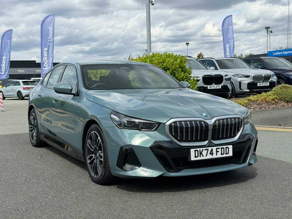 BMW 5 Series 520I M Sport Pro Saloon Green #1