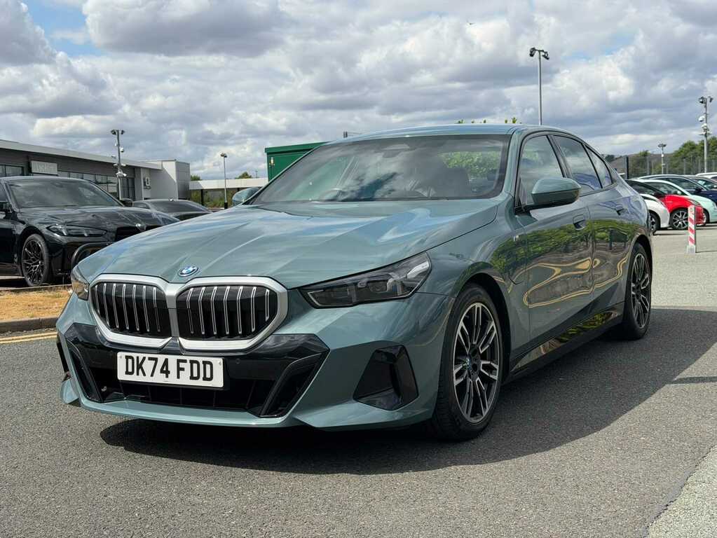 BMW 5 Series 520I M Sport Pro Saloon Green #3