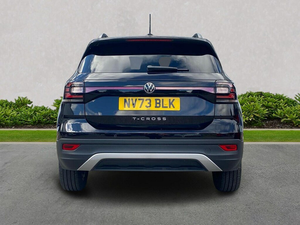 Volkswagen T-Cross 1.0 Tsi Black Edition Suv Dsg Euro 6 S Black #4
