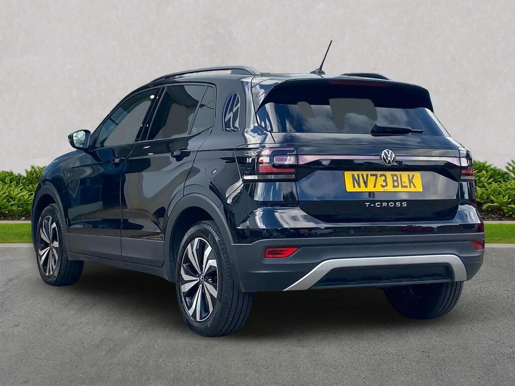 Volkswagen T-Cross 1.0 Tsi Black Edition Suv Dsg Euro 6 S Black #2