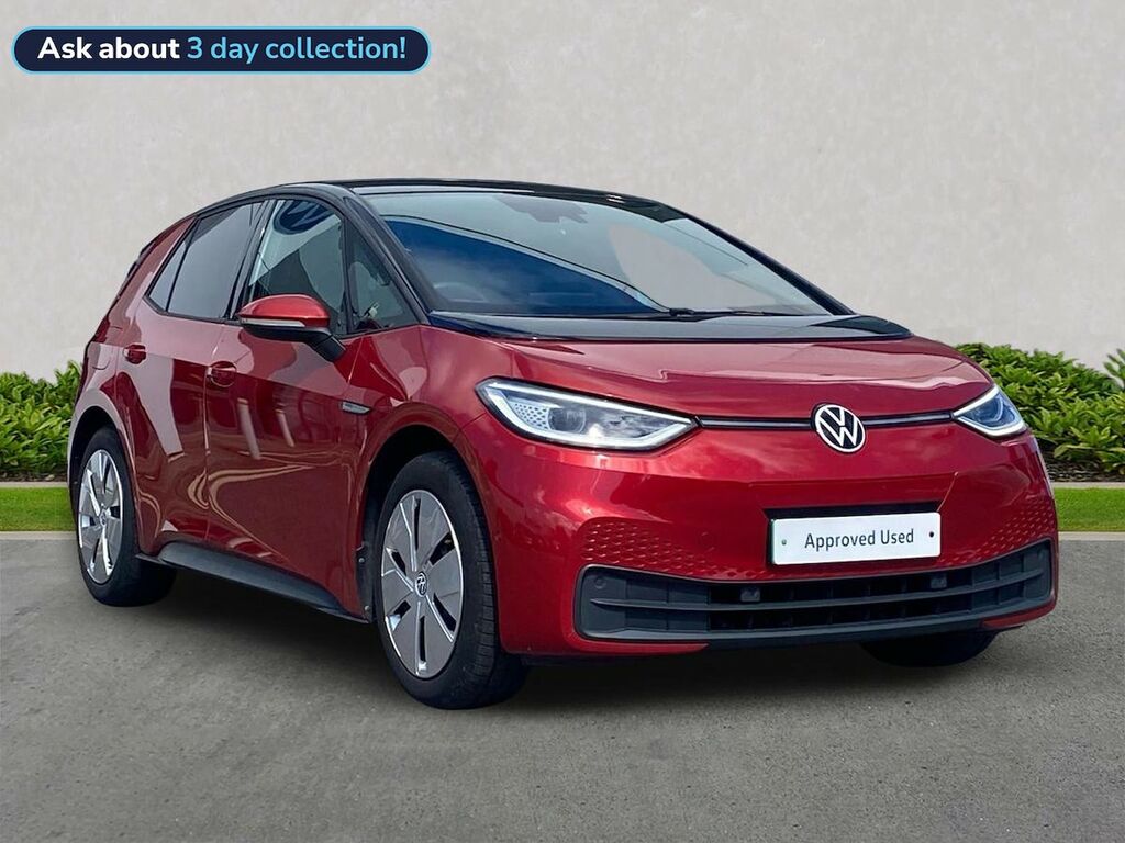Volkswagen ID.3 Pro Performance 58Kwh Family Hatchback Electri Red
