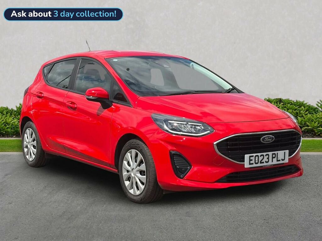 Ford Fiesta 1.0T Ecoboost Trend Hatchback Eu Red