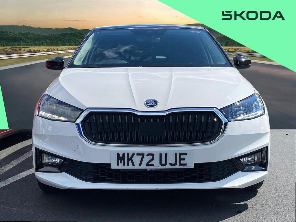 Skoda Fabia 1.0 Mpi Colour Edition Hatchback White #5