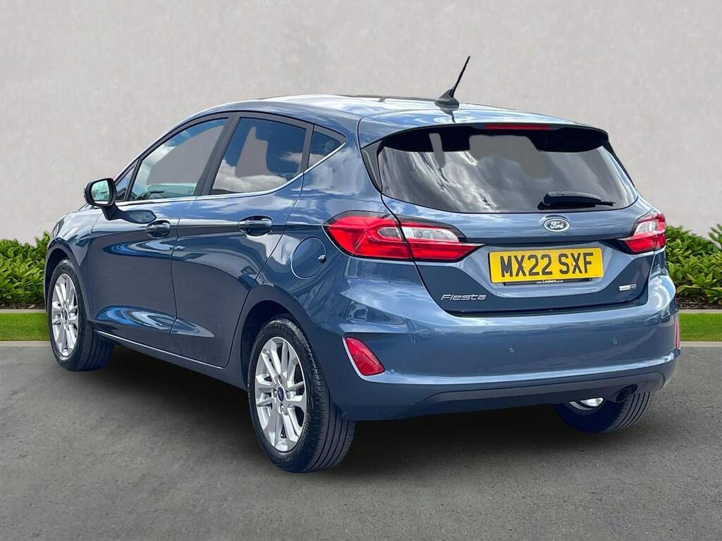 Ford Fiesta 1.0T Ecoboost Mhev Titanium Hatchback H Blue #2