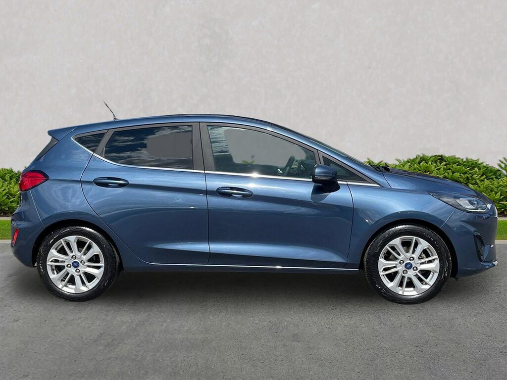Ford Fiesta 1.0T Ecoboost Mhev Titanium Hatchback H Blue #3