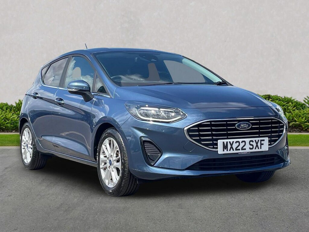 Ford Fiesta 1.0T Ecoboost Mhev Titanium Hatchback H Blue
