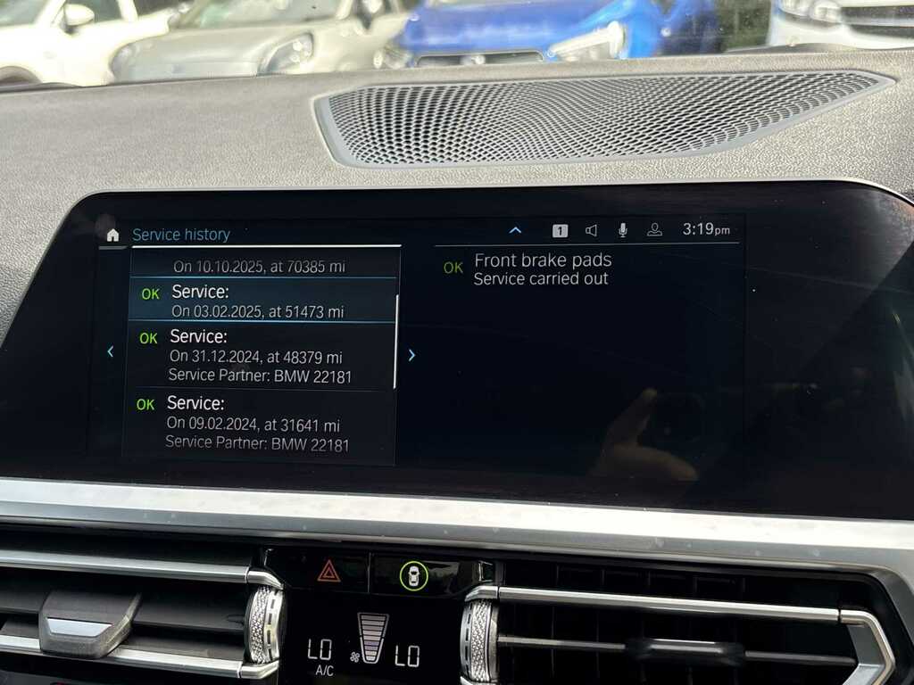 BMW 3 Series 320I M Sport White #34