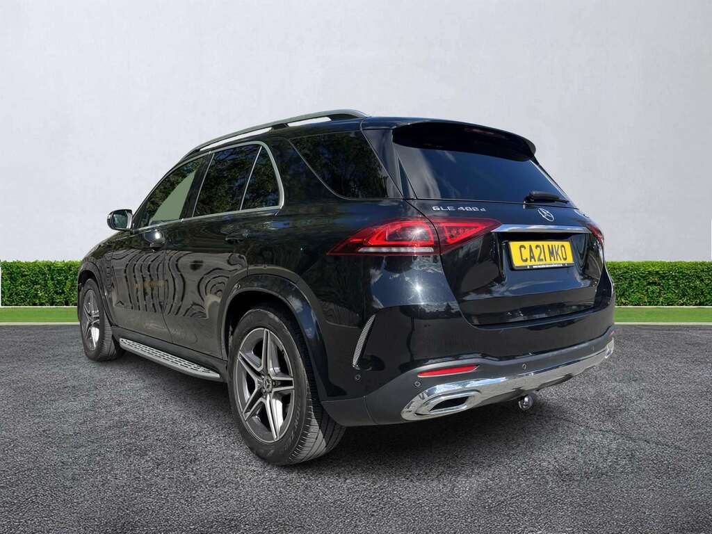 Mercedes-Benz GLE Class Gle 400D 4Matic Amg Line 9G-tronic 7 Seat Black #2