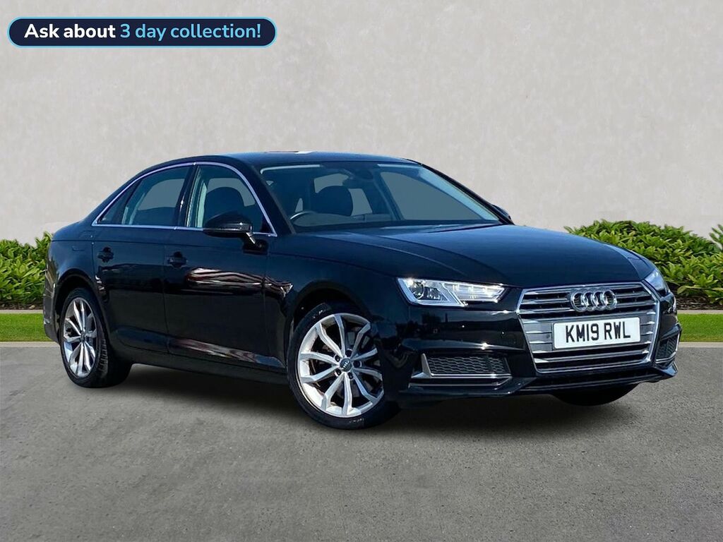 Audi A4 2.0 Tfsi 35 Sport Saloon Euro 6 Black