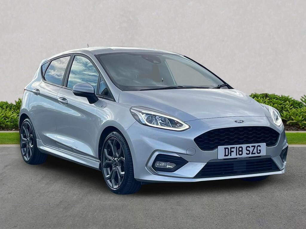 Ford Fiesta 1.0T Ecoboost St-line Hatchback Silver