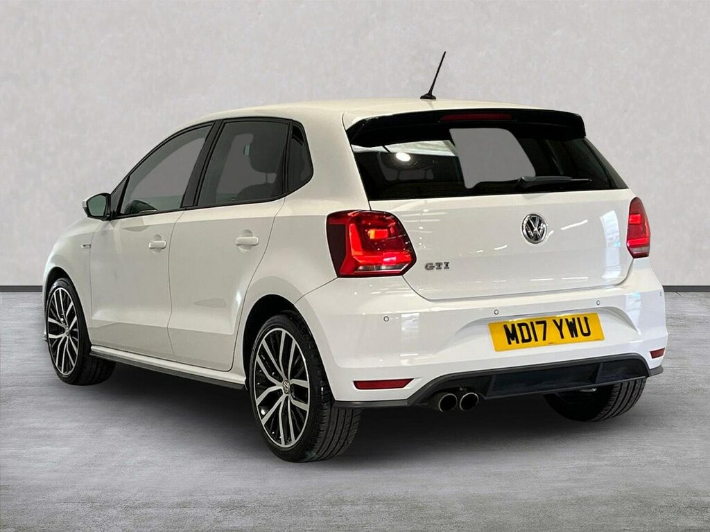 Volkswagen Polo 1.8 Tsi Gti Hatchback Euro 6 S White #2