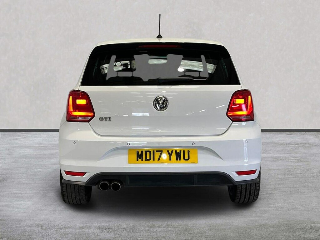 Volkswagen Polo 1.8 Tsi Gti Hatchback Euro 6 S White #4
