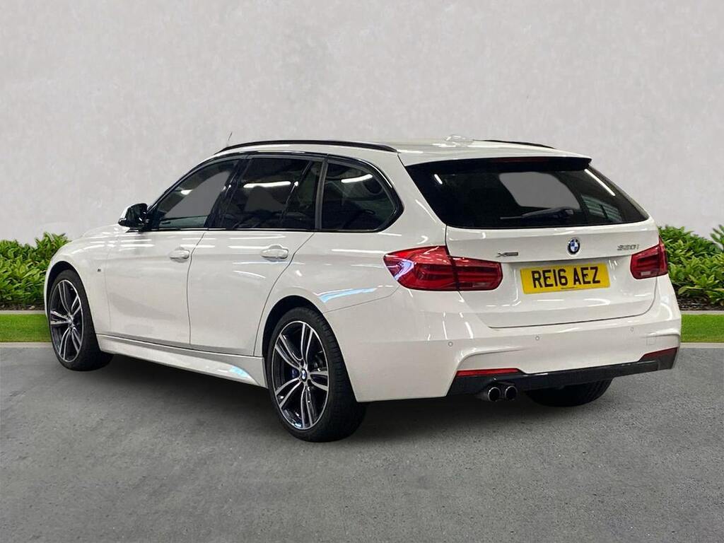 BMW 3 Series 2.0 320I M Sport Touring Xdrive Eu White #2