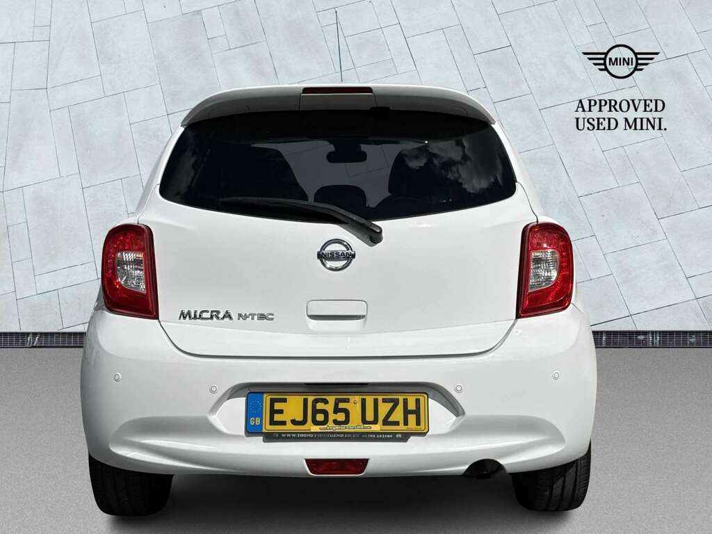 Nissan Micra 1.2 N-tec Cvt White #4